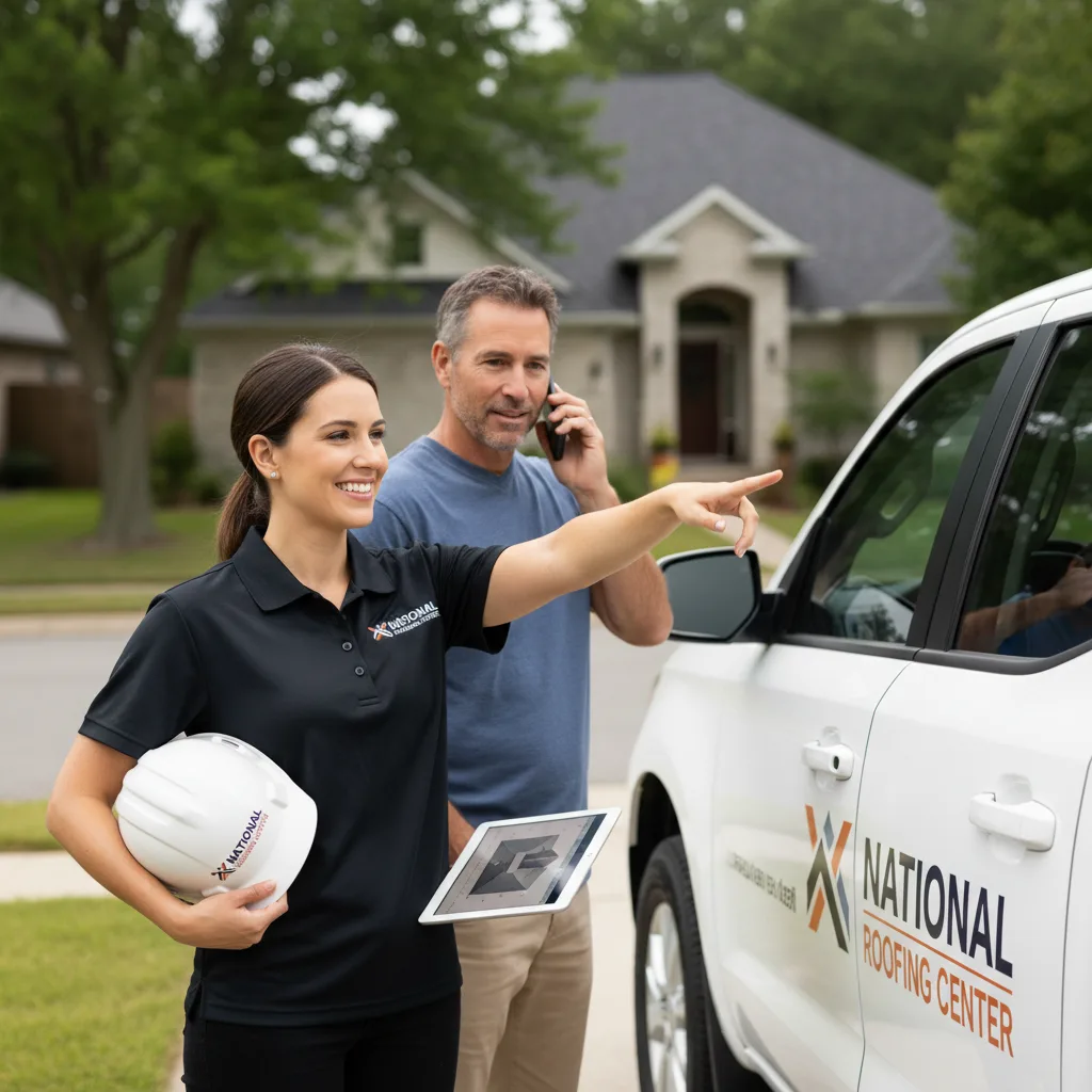 National Roofing Center customer support in Campbell Hall