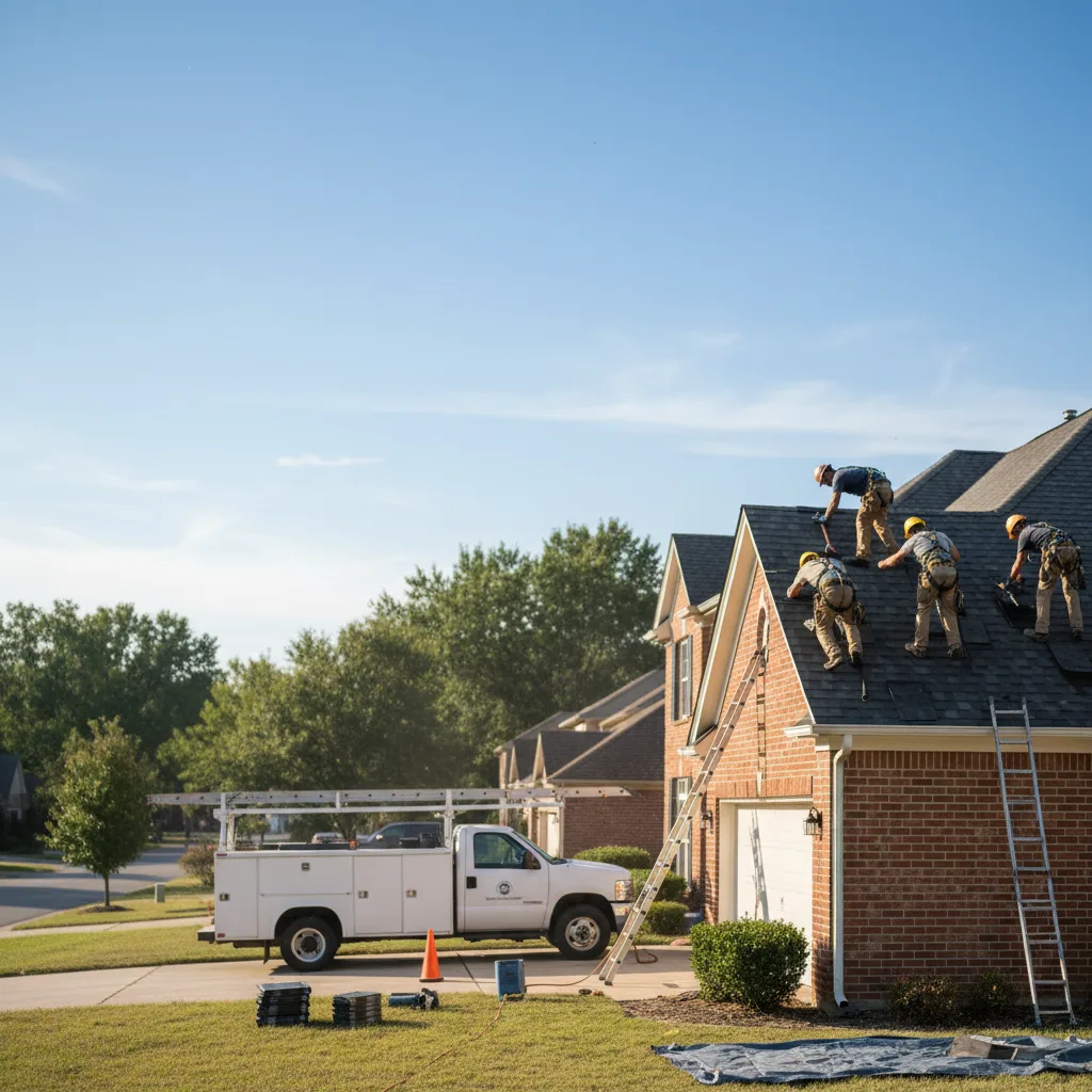 Roof Repair in Campbell Hall